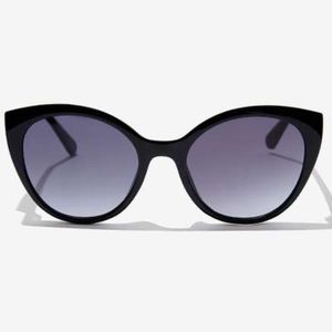 Kate Spade Black Cat-Eye Sunglasses